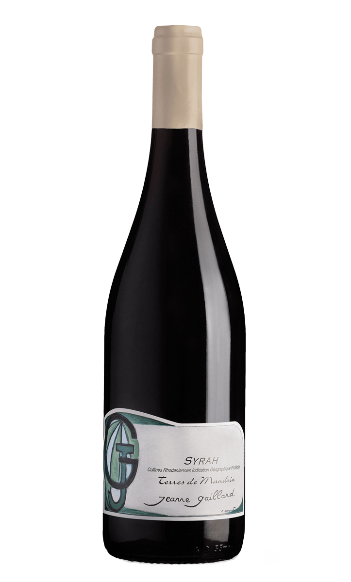 Jeanne Gaillard Syrah, Terres de Mandrin, IGP Collines Rhodaniennes