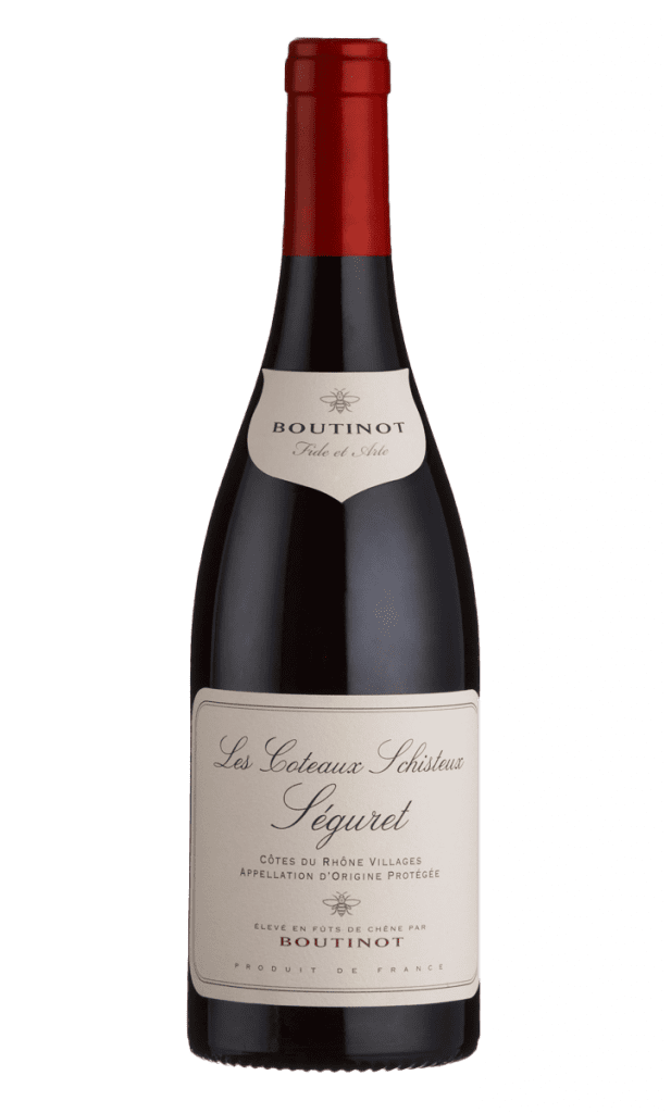 Domaine Boutinot Séguret Côtes du Rhône Villages 'Les Coteaux Schisteux'